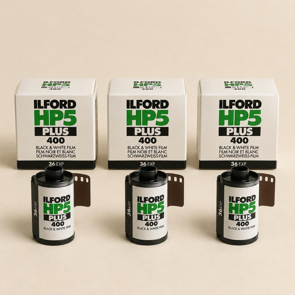 Ilford HP5 Plus 400 — 3-pack