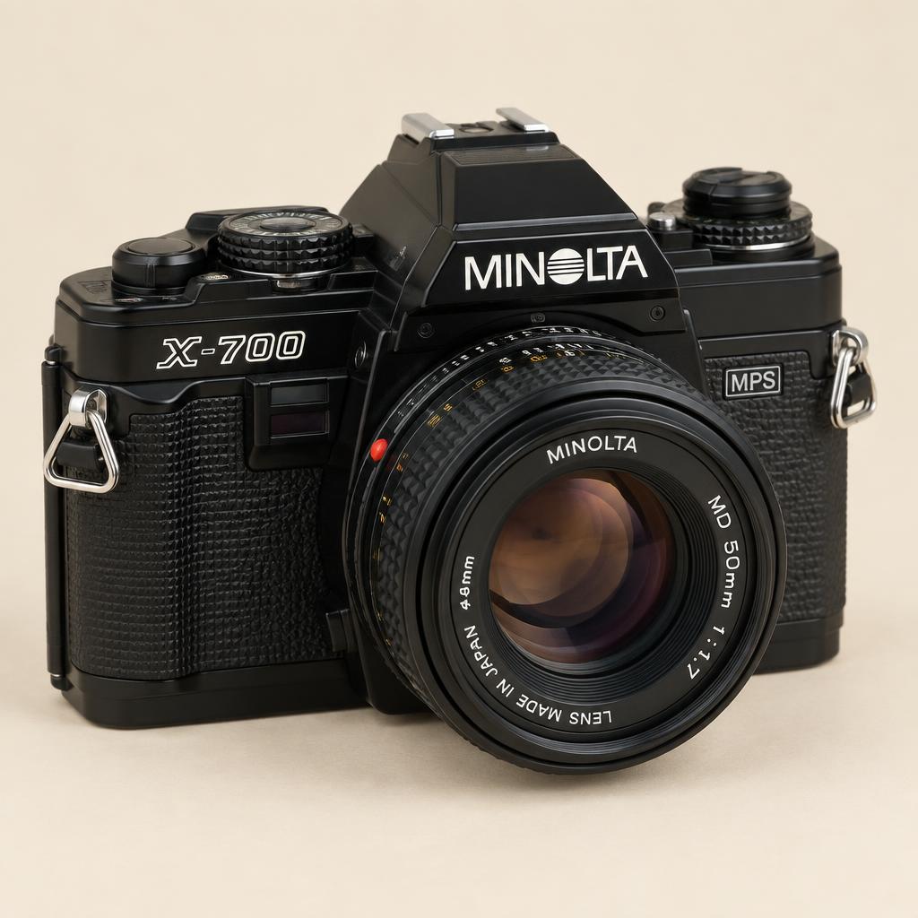Minolta X-700 + MD 50mm f/1.7