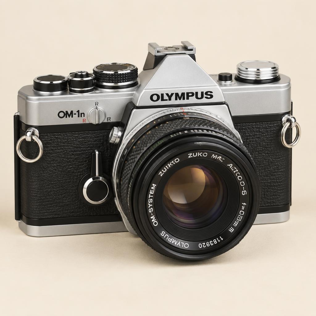 Olympus OM-1n + Zuiko 50mm f/1.8