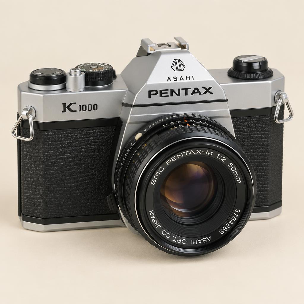 Pentax K1000 + SMC 50mm f/2